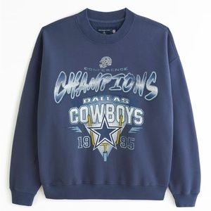 Abercrombie and fitch Dallas cowboys sweatshirt- NWT